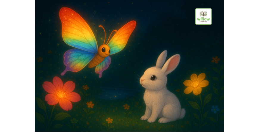 Dongeng Time: Kupu-Kupu Pelangi dan Taman Rahasia